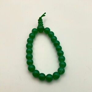 Green Beaded Bracelet